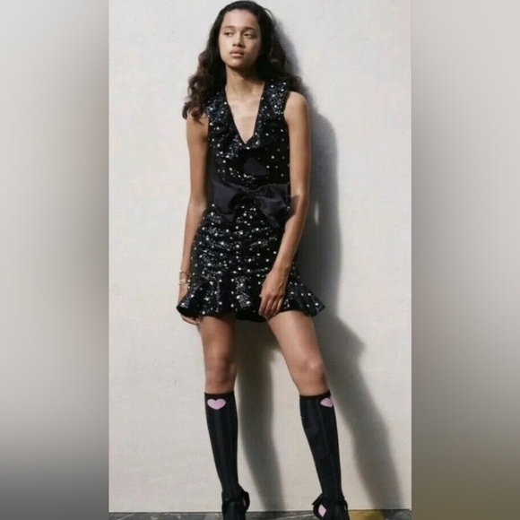 NWT! Giambattista Valli × H&M Sequin Mini Cocktail Dress - Picture 12 of 12